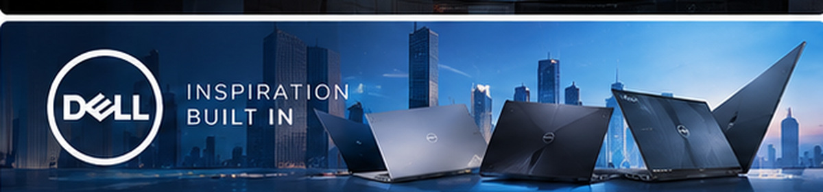 Dell laptop banner